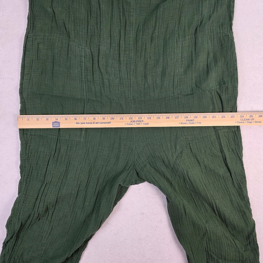 Universal Thread Olive Green Sleeveless V-Neck Jumpsuit Romper - Picture 5 of 9